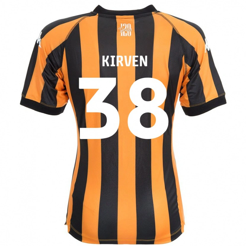 Danxen Kinder Tess Kirven #38 Schwarz Bernstein Heimtrikot Trikot 2024/25 T-Shirt