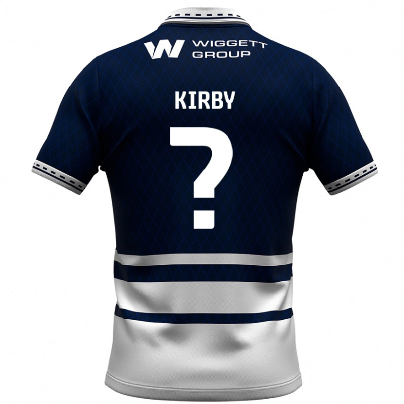 Danxen Kinder Archie Kirby #0 Marineblau Weiß Heimtrikot Trikot 2024/25 T-Shirt