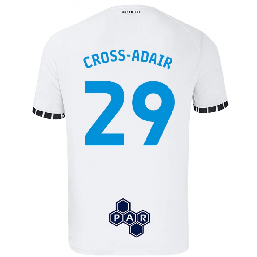 Danxen Kinder Finlay Cross-Adair #29 Weiß Heimtrikot Trikot 2024/25 T-Shirt