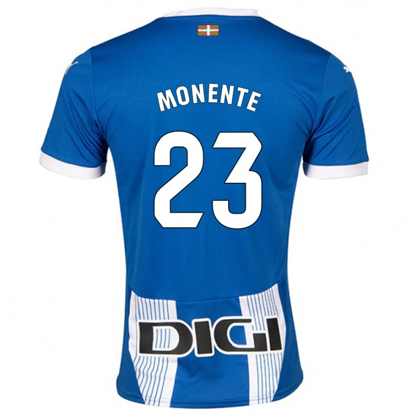 Danxen Kinder Leyre Monente #23 Blau Heimtrikot Trikot 2024/25 T-Shirt