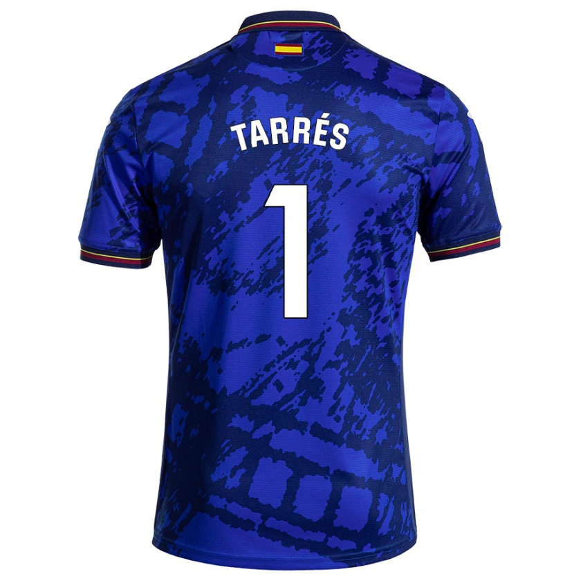 Danxen Kinder Lluis Tarrés #1 Dunkleres Blau Heimtrikot Trikot 2024/25 T-Shirt
