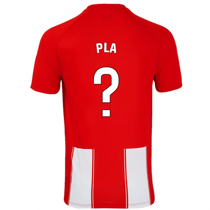 Danxen Kinder Edu Pla #0 Rot Weiß Heimtrikot Trikot 2024/25 T-Shirt
