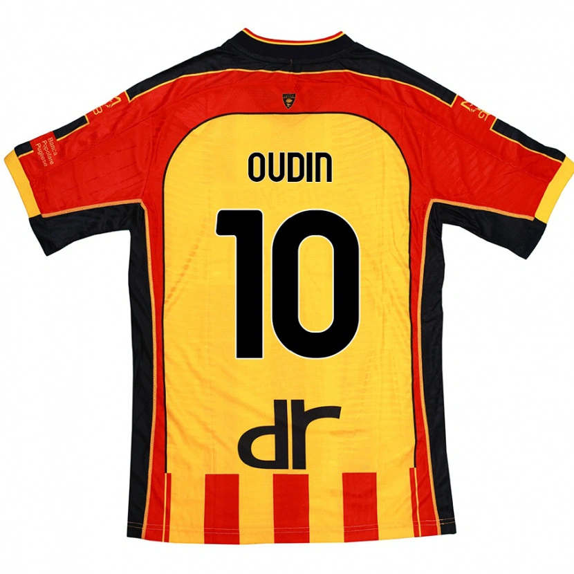 Danxen Kinder Rémi Oudin #10 Gelb Rot Heimtrikot Trikot 2024/25 T-Shirt