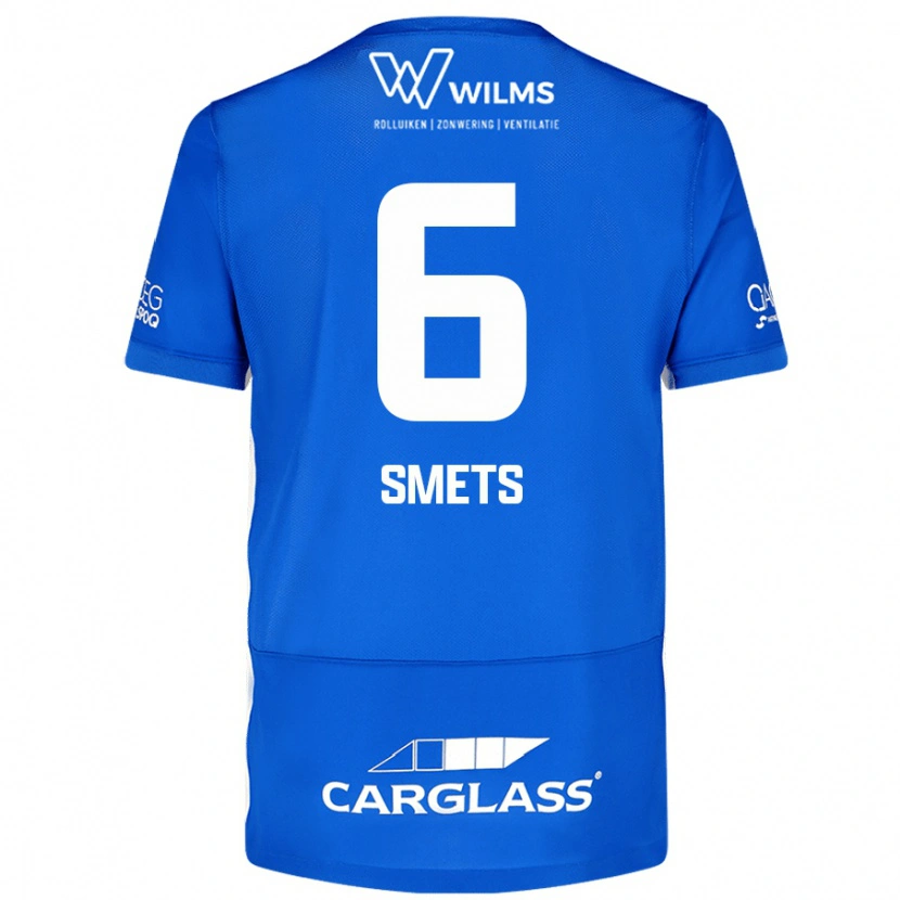 Danxen Kinder Matte Smets #6 Blau Heimtrikot Trikot 2024/25 T-Shirt