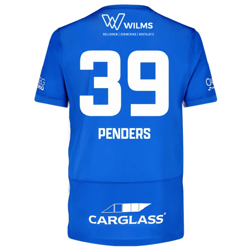 Danxen Kinder Mike Penders #39 Blau Heimtrikot Trikot 2024/25 T-Shirt