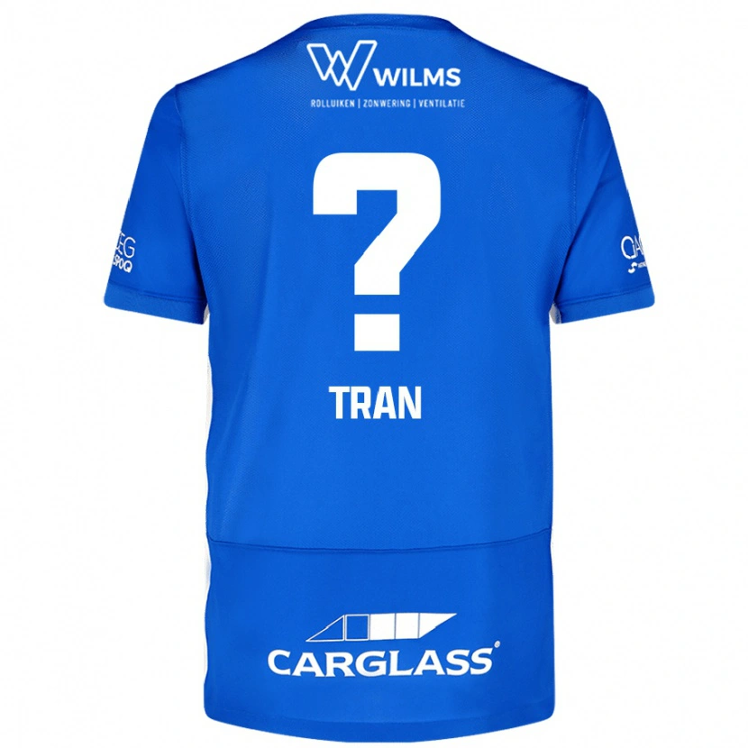 Danxen Kinder Lenn-Minh Tran #0 Blau Heimtrikot Trikot 2024/25 T-Shirt
