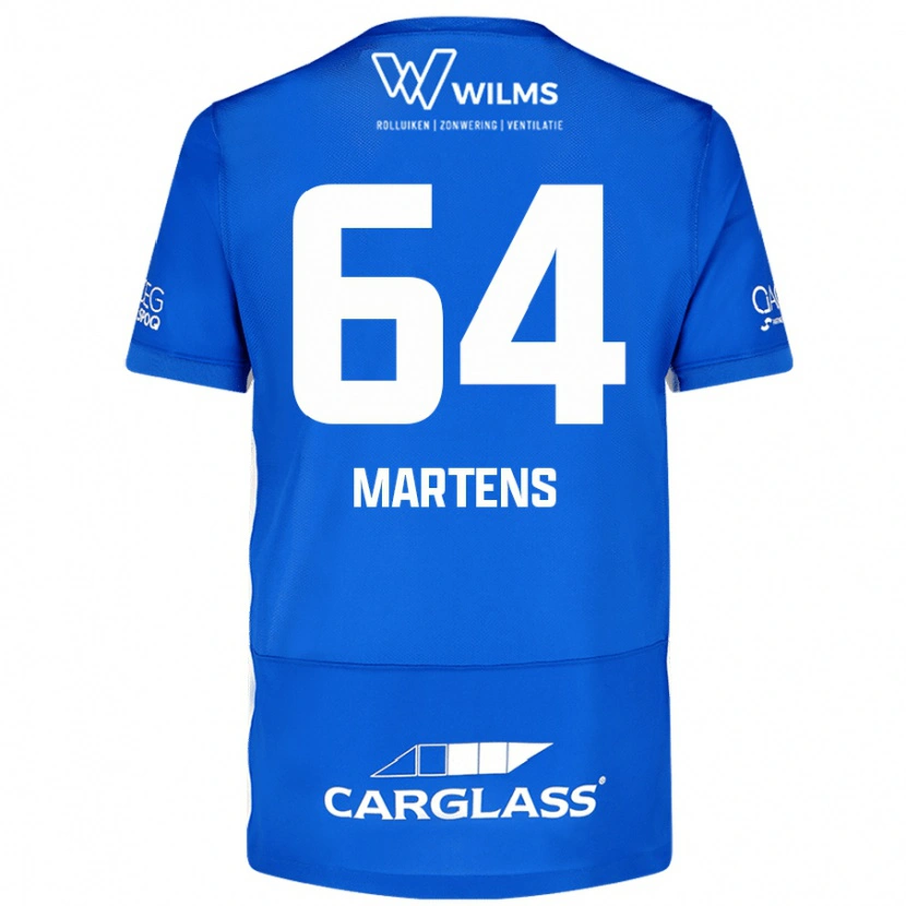 Danxen Kinder Nolan Martens #64 Blau Heimtrikot Trikot 2024/25 T-Shirt