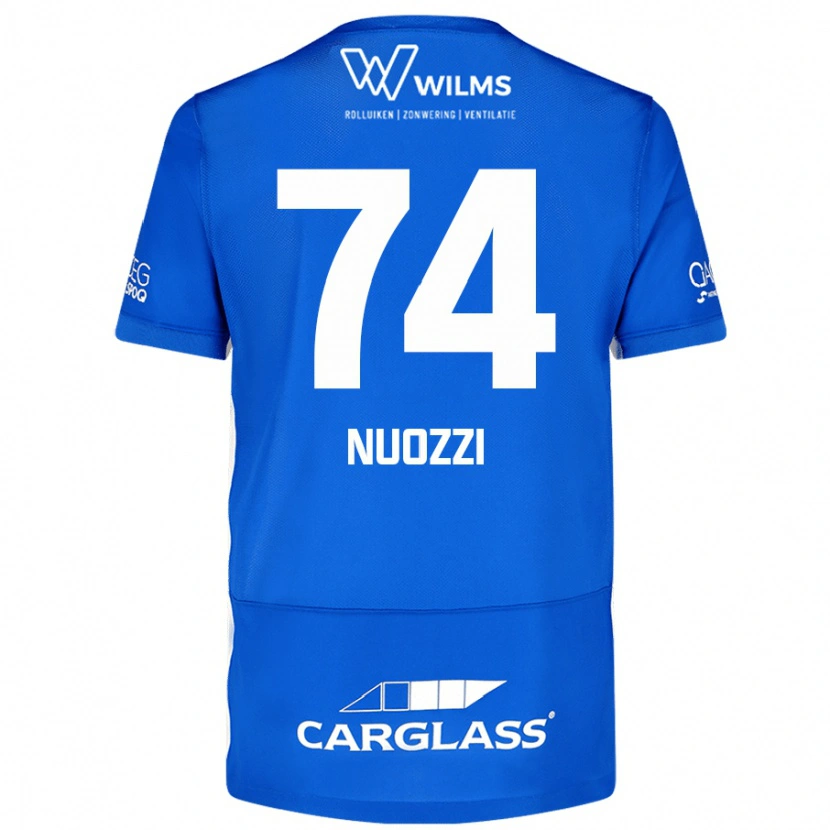 Danxen Kinder Cédric Nuozzi #74 Blau Heimtrikot Trikot 2024/25 T-Shirt