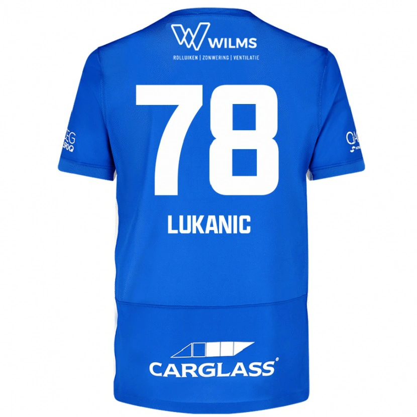 Danxen Kinder Luka Lukanic #78 Blau Heimtrikot Trikot 2024/25 T-Shirt