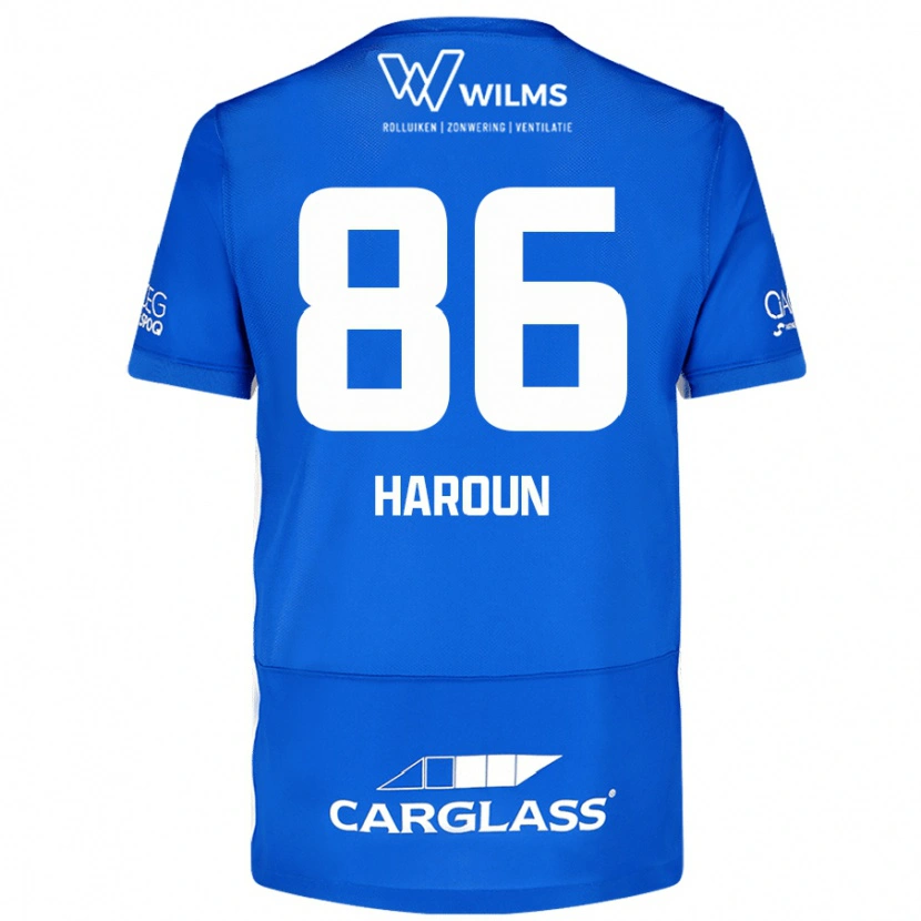 Danxen Kinder Kenan Haroun #86 Blau Heimtrikot Trikot 2024/25 T-Shirt