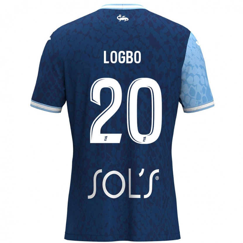 Danxen Kinder Andy Logbo #20 Himmelblau Dunkelblau Heimtrikot Trikot 2024/25 T-Shirt