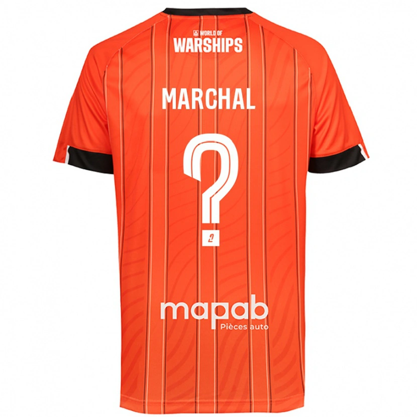 Danxen Kinder Noam Marchal #0 Orange Heimtrikot Trikot 2024/25 T-Shirt