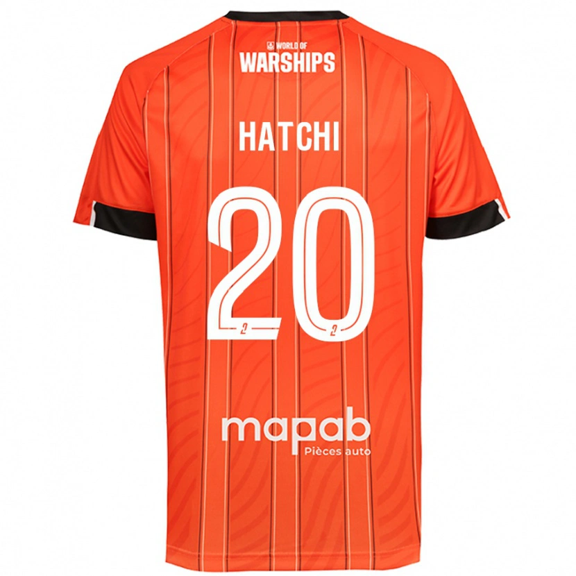 Danxen Kinder Jérémy Hatchi #20 Orange Heimtrikot Trikot 2024/25 T-Shirt