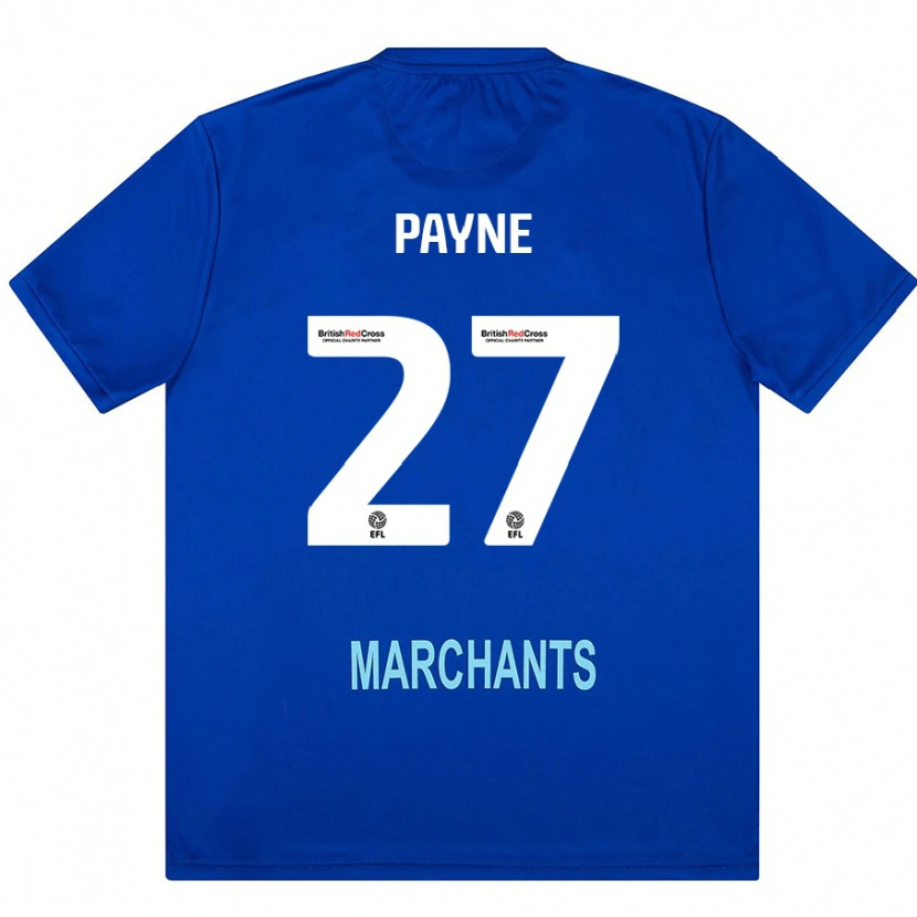 Danxen Kinder Lewis Payne #27 Grün Auswärtstrikot Trikot 2024/25 T-Shirt
