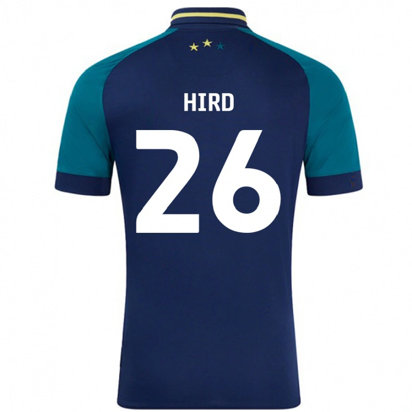 Danxen Kinder Kayley Hird #26 Marine Dunkelgrün Auswärtstrikot Trikot 2024/25 T-Shirt