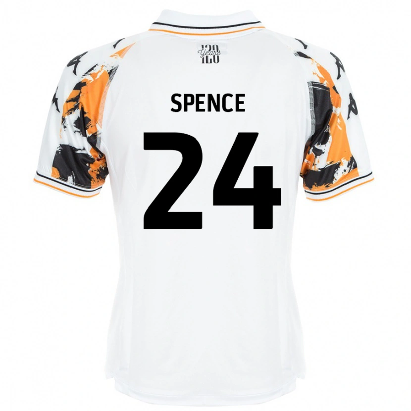 Danxen Kinder Emily Spence #24 Weiß Auswärtstrikot Trikot 2024/25 T-Shirt