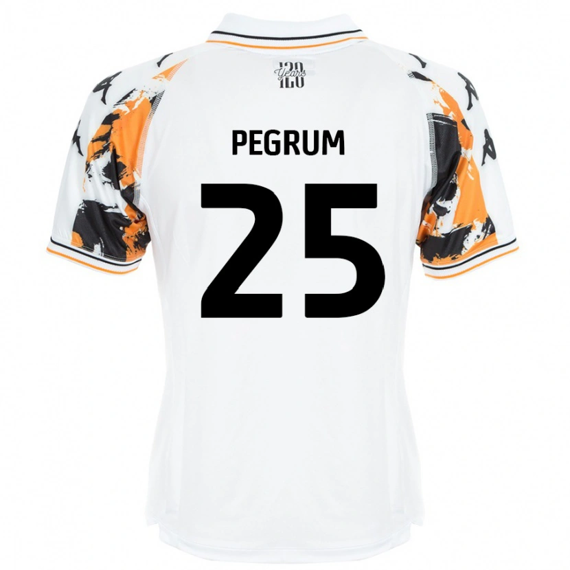 Danxen Kinder Florence Pegrum #25 Weiß Auswärtstrikot Trikot 2024/25 T-Shirt