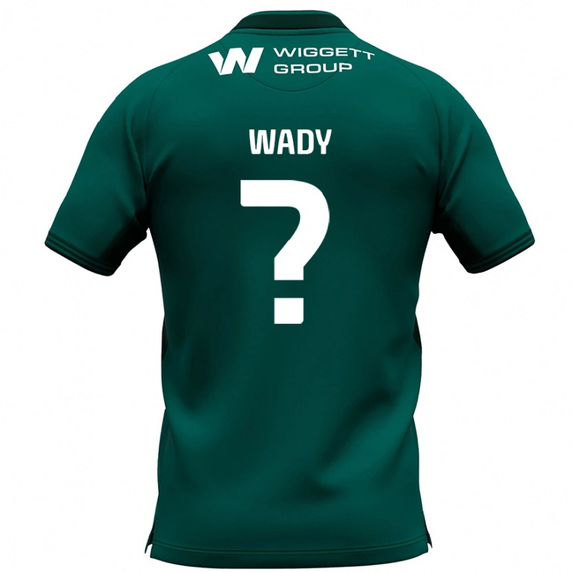 Danxen Kinder Ethan Wady #0 Grün Auswärtstrikot Trikot 2024/25 T-Shirt