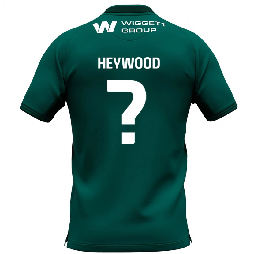 Danxen Kinder Kavalli Heywood #0 Grün Auswärtstrikot Trikot 2024/25 T-Shirt