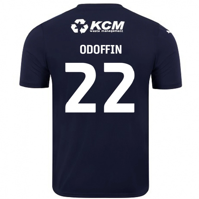 Danxen Kinder Hakeem Odoffin #22 Marineblau Auswärtstrikot Trikot 2024/25 T-Shirt