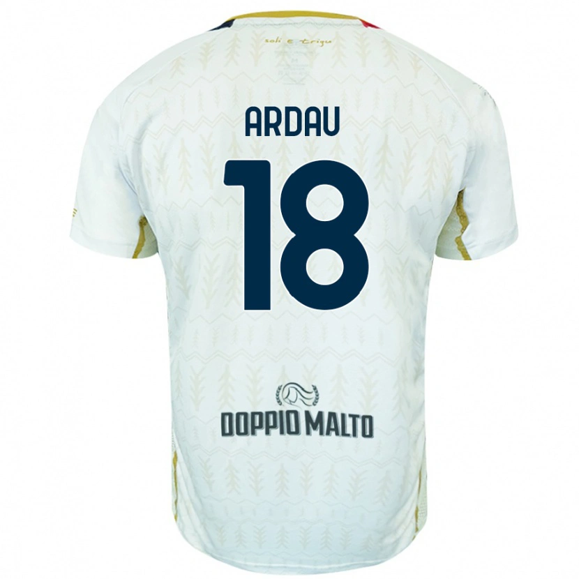 Danxen Kinder Samuel Ardau #18 Weiß Auswärtstrikot Trikot 2024/25 T-Shirt