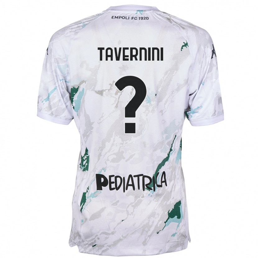 Danxen Kinder Lorenzo Tavernini #0 Grau Auswärtstrikot Trikot 2024/25 T-Shirt