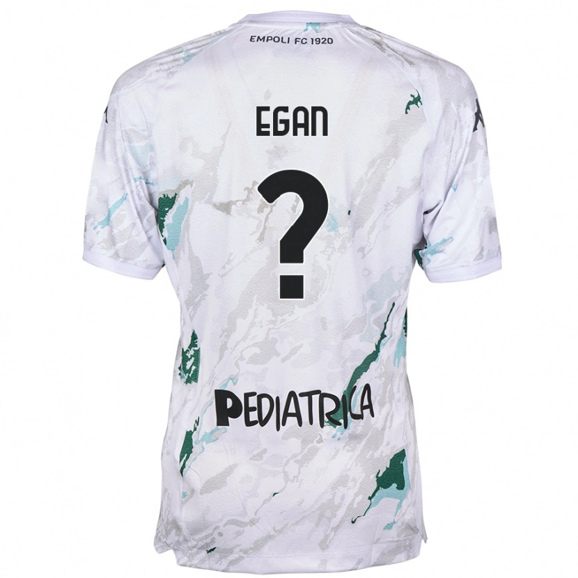 Danxen Kinder Matteo Egan #0 Grau Auswärtstrikot Trikot 2024/25 T-Shirt