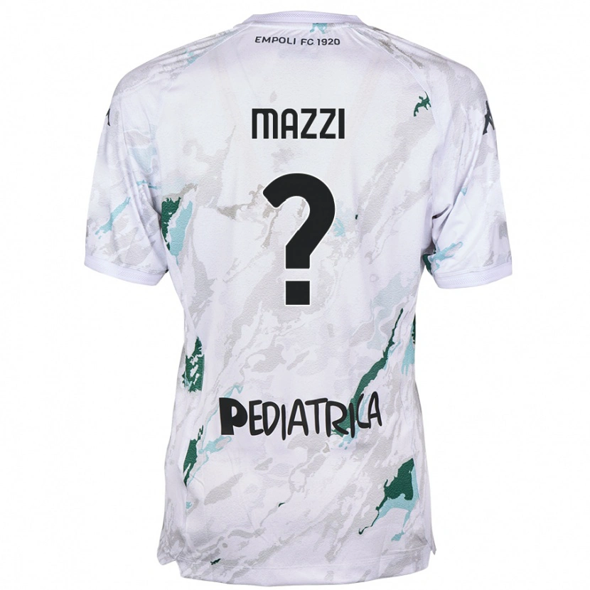 Danxen Kinder Nicola Mazzi #0 Grau Auswärtstrikot Trikot 2024/25 T-Shirt