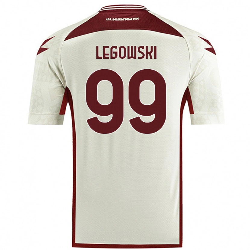 Danxen Kinder Mateusz Legowski #99 Cremefarben Auswärtstrikot Trikot 2024/25 T-Shirt