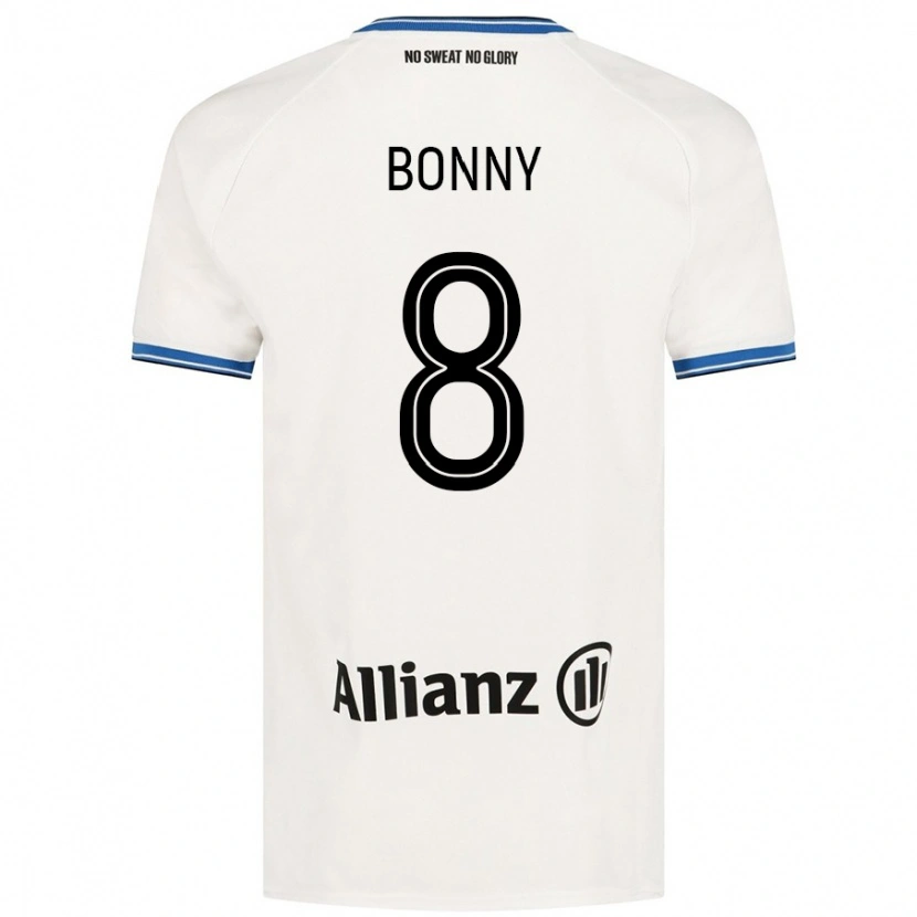 Danxen Kinder Chionne Bonny #8 Weiß Auswärtstrikot Trikot 2024/25 T-Shirt