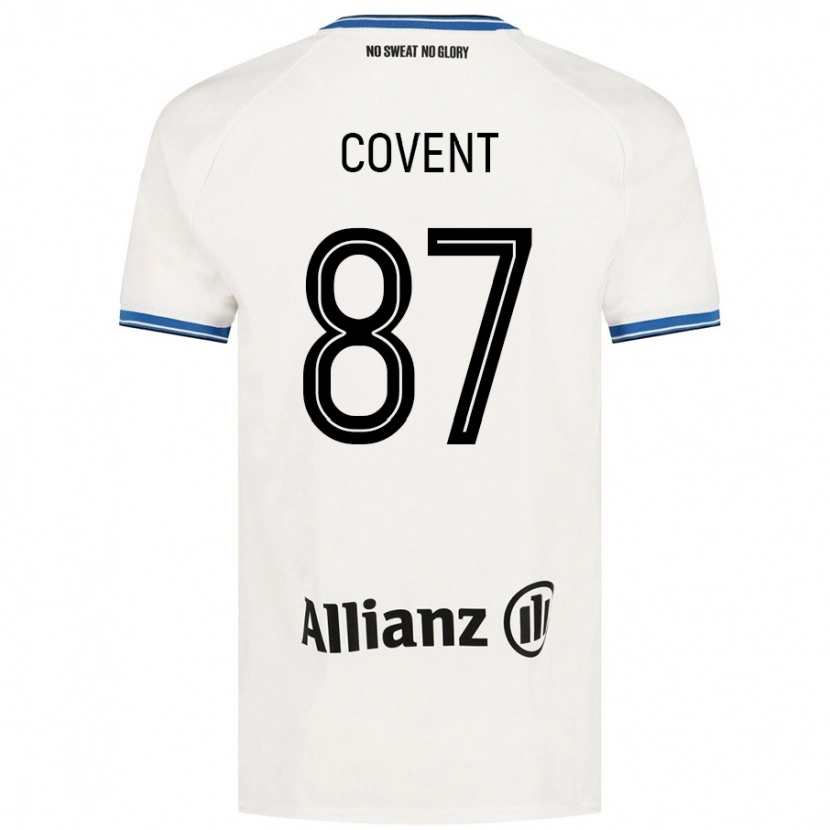 Danxen Kinder Jorijn Covent #87 Weiß Auswärtstrikot Trikot 2024/25 T-Shirt