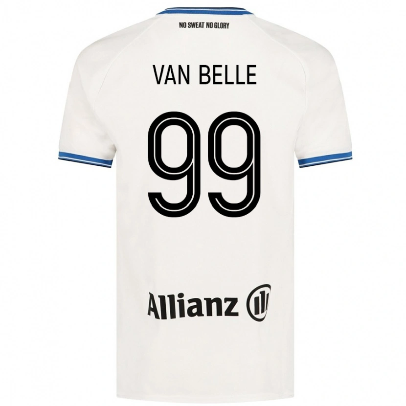Danxen Kinder Lyndsey Van Belle #99 Weiß Auswärtstrikot Trikot 2024/25 T-Shirt