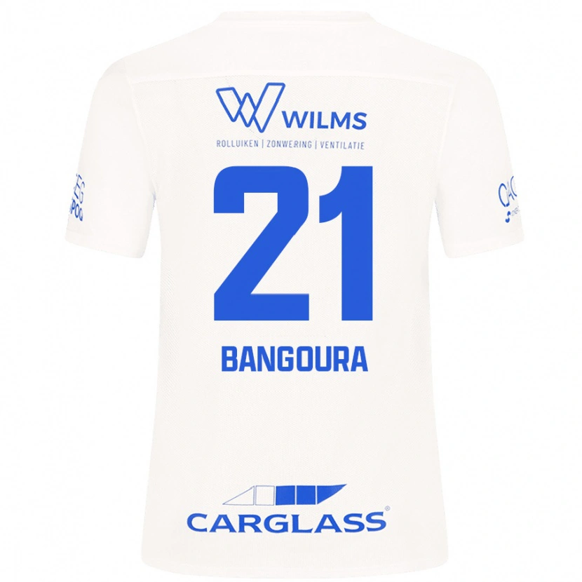 Danxen Kinder Ibrahima Sory Bangoura #21 Weiß Auswärtstrikot Trikot 2024/25 T-Shirt