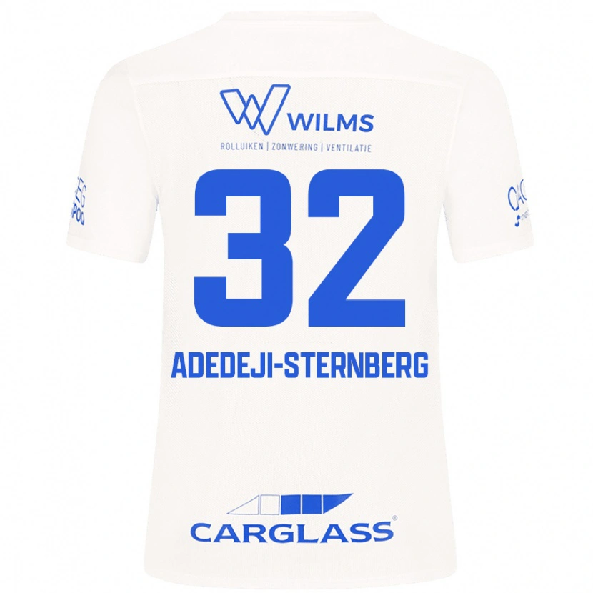 Danxen Kinder Noah Adedeji-Sternberg #32 Weiß Auswärtstrikot Trikot 2024/25 T-Shirt