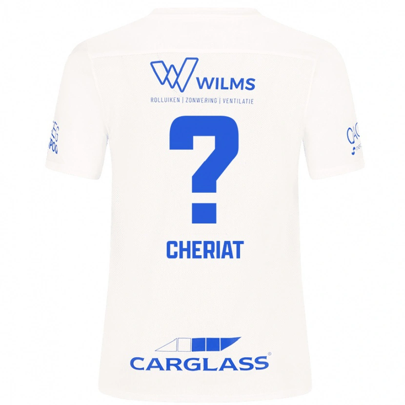 Danxen Kinder Rayan Cheriat #0 Weiß Auswärtstrikot Trikot 2024/25 T-Shirt