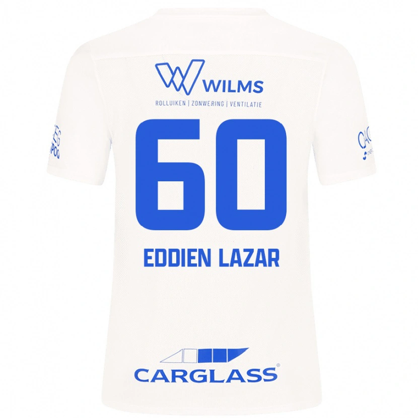 Danxen Kinder Saif Eddien Lazar #60 Weiß Auswärtstrikot Trikot 2024/25 T-Shirt