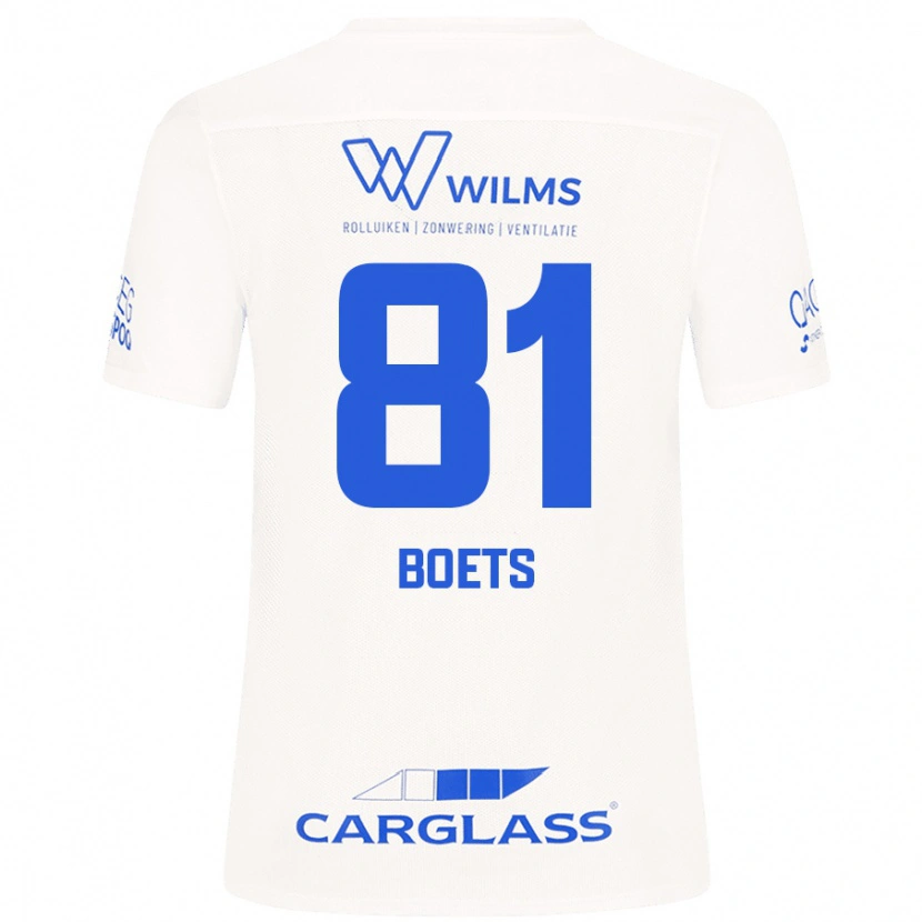 Danxen Kinder Keo Boets #81 Weiß Auswärtstrikot Trikot 2024/25 T-Shirt