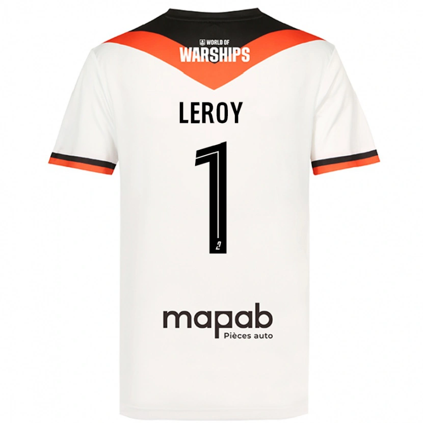Danxen Kinder Benjamin Leroy #1 Weiß Auswärtstrikot Trikot 2024/25 T-Shirt