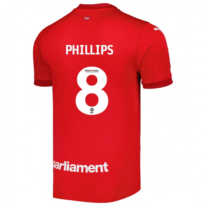 Danxen Herren Adam Phillips #8 Rot Heimtrikot Trikot 2024/25 T-Shirt