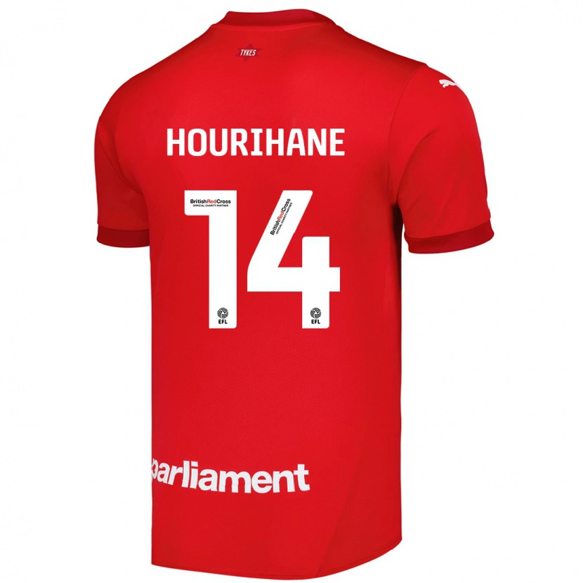 Danxen Herren Conor Hourihane #14 Rot Heimtrikot Trikot 2024/25 T-Shirt
