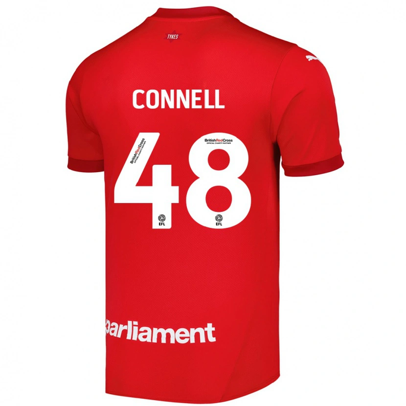 Danxen Herren Luca Connell #48 Rot Heimtrikot Trikot 2024/25 T-Shirt