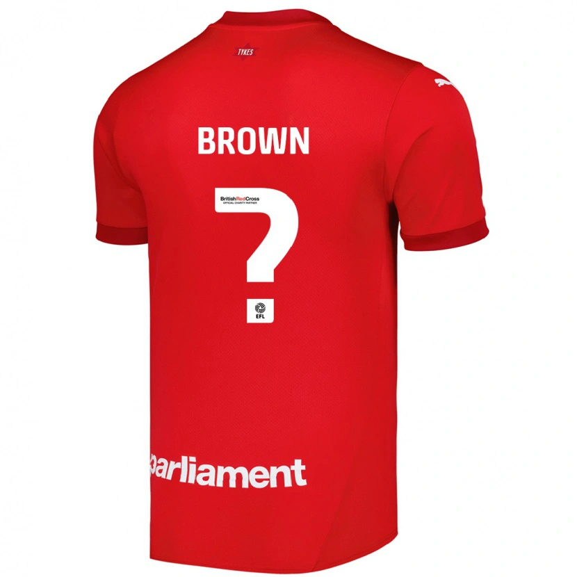 Danxen Herren Kim Brown #0 Rot Heimtrikot Trikot 2024/25 T-Shirt