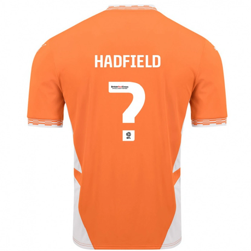 Danxen Herren Milly Hadfield #0 Orange Weiß Heimtrikot Trikot 2024/25 T-Shirt