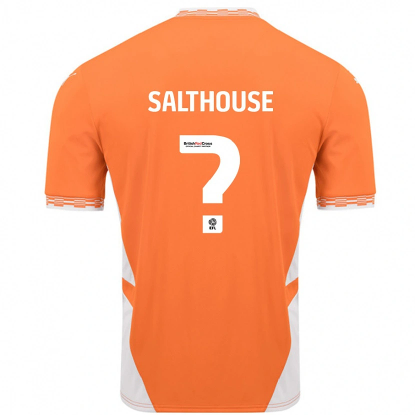 Danxen Herren Emily Salthouse #0 Orange Weiß Heimtrikot Trikot 2024/25 T-Shirt