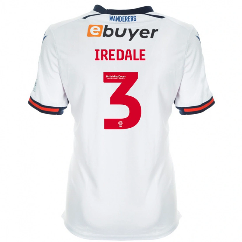 Danxen Herren Jack Iredale #3 Weiß Heimtrikot Trikot 2024/25 T-Shirt