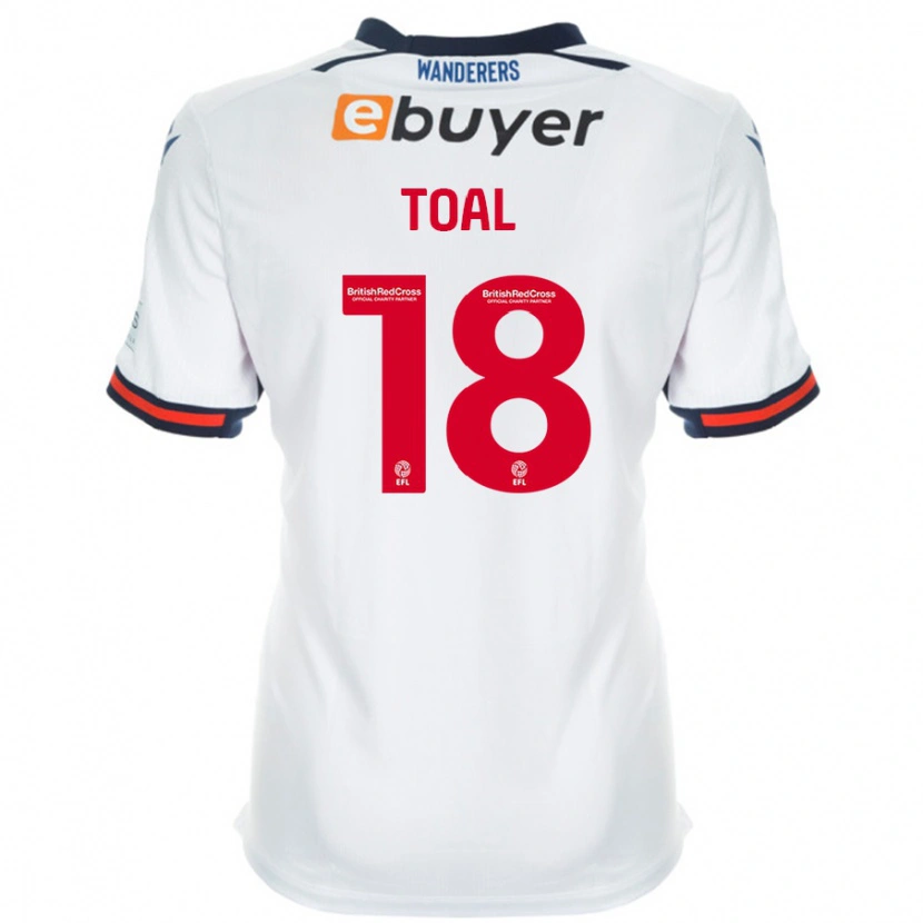 Danxen Herren Eoin Toal #18 Weiß Heimtrikot Trikot 2024/25 T-Shirt