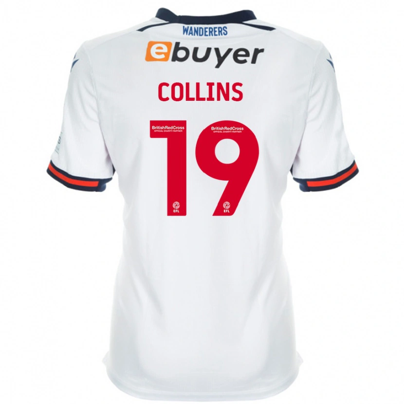 Danxen Herren Aaron Collins #19 Weiß Heimtrikot Trikot 2024/25 T-Shirt