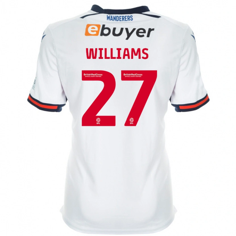 Danxen Herren Randell Williams #27 Weiß Heimtrikot Trikot 2024/25 T-Shirt