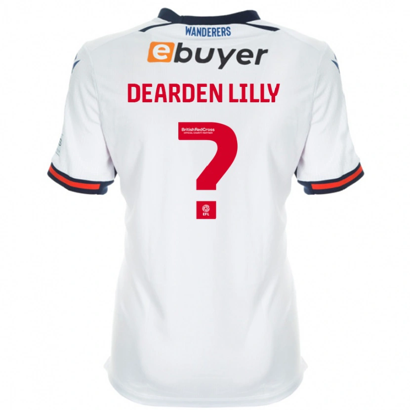 Danxen Herren Jessica Dearden-Lilly #0 Weiß Heimtrikot Trikot 2024/25 T-Shirt