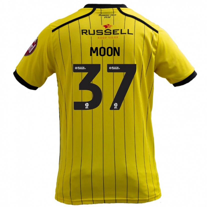 Danxen Herren Jasper Moon #37 Gelb Heimtrikot Trikot 2024/25 T-Shirt
